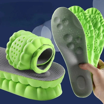 CloudWalk 4D – Massage Insoles for All-Day Comfort!