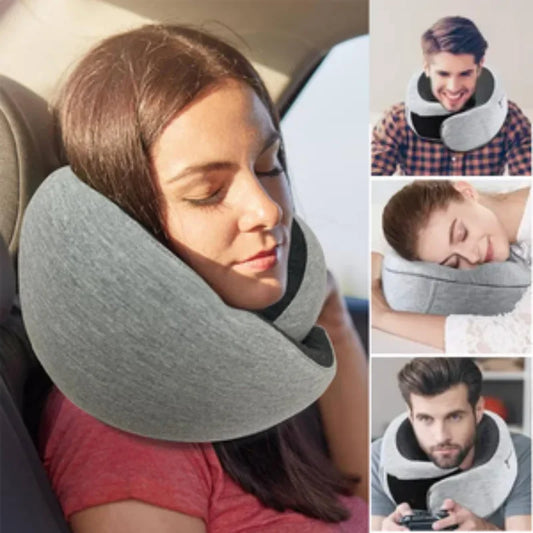 CloudRest Travel Pillow – Ultimate Neck Support Anywhere!