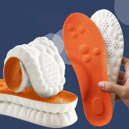 CloudWalk 4D – Massage Insoles for All-Day Comfort!