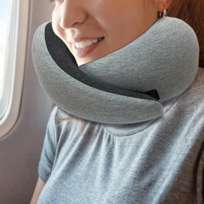 CloudRest Travel Pillow – Ultimate Neck Support Anywhere!